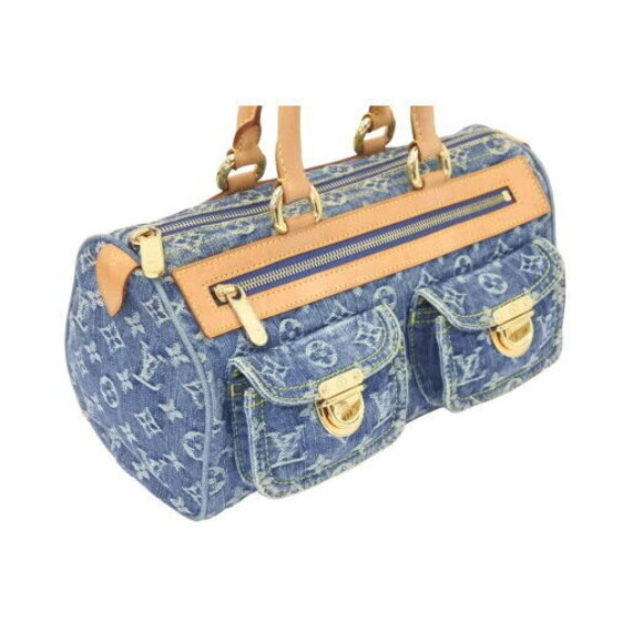 Louis Vuitton Neo Speedy Monogram Denim Handbag - Picture 3 of 8